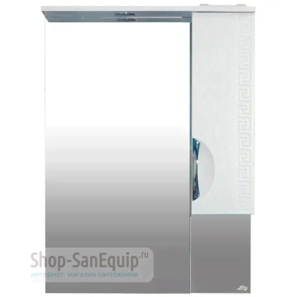 Зеркало-шкаф Misty Престиж 70 белый R Э-Прсж02070-013П 70x16x90 см