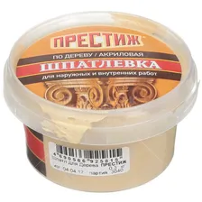 Шпатлевка для дерева Дуб 0,3 кг ПРЕСТИЖ