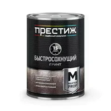Грунт БЫСТРОСОХНУЩИЙ 15 мин. серый 1,9кг Престиж
