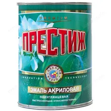 Эмаль ПРЕСТИЖ акрил зеленая 0,9кг