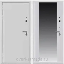 Дверь входная Армада Престиж Белая шагрень / СБ-16 Белый матовый