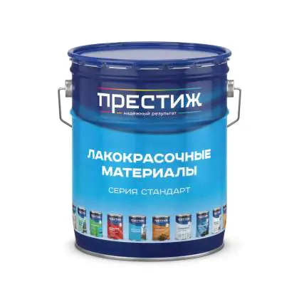 Эмаль Престиж ПФ-115 белая 20кг
