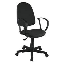 Кресло оператора Helmi HL-M30 "Престиж", ткань серая однотонная 342084