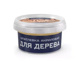 Шпатлевка ПРЕСТИЖ ДЛЯ ДЕРЕВА акриловая БЕЛАЯ 300г