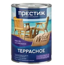 МАСЛО ПРЕСТИЖ натуральное ДЕРЕВО ТЕРРАСНОЕ 0,9 л (6/кор)