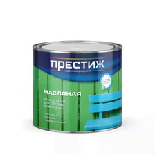 Краска Престиж, МА-15, масляная, универсальная, глянцевая, зеленая, 1.9 кг