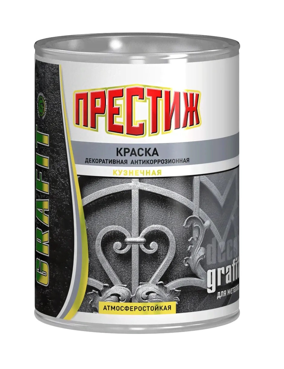 Краска кузнечная Престиж Зеленая 0,9кг
