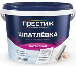 Шпатлевка Престиж латексная 5кг 256619