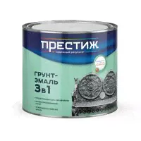 Эмаль алкидная (А) ПРЕСТИЖ 3в1 по ржавчине быстросохнущая
