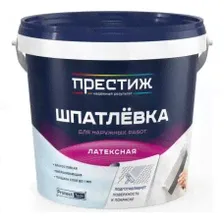 Шпатлевка S30 латексная акриловая 5кг. Престиж